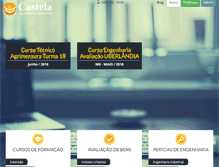 Tablet Screenshot of castela.com.br